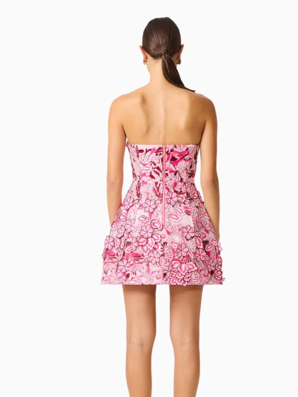 ELLIATT Roseate Floral Mini Dress in Pink - Picture 2 of 2